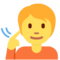 Deaf Person emoji on Twitter